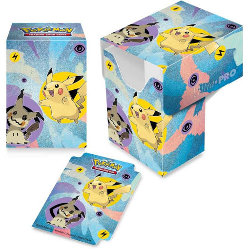 Picture of POKEMON PIKACHU & MIMIKYU FULL VIEW DECK BOX